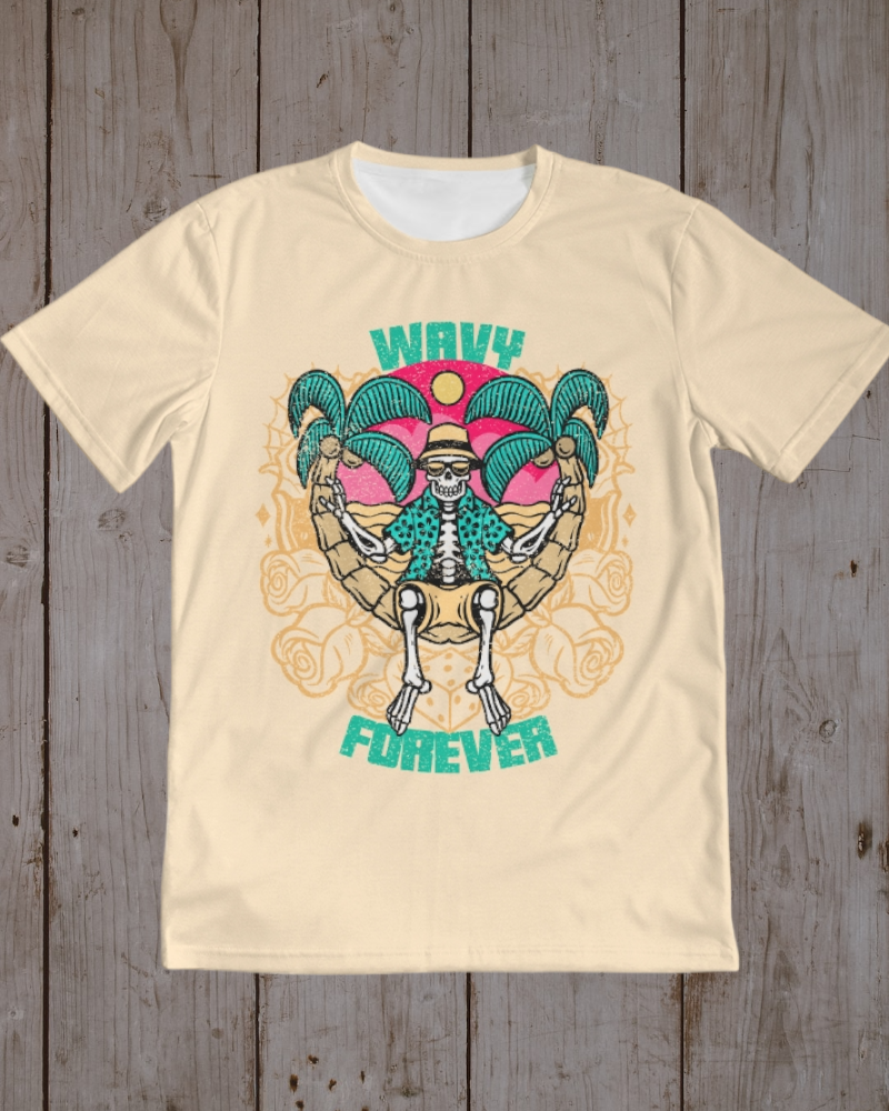 Wavy Forever Vacation T-shirt