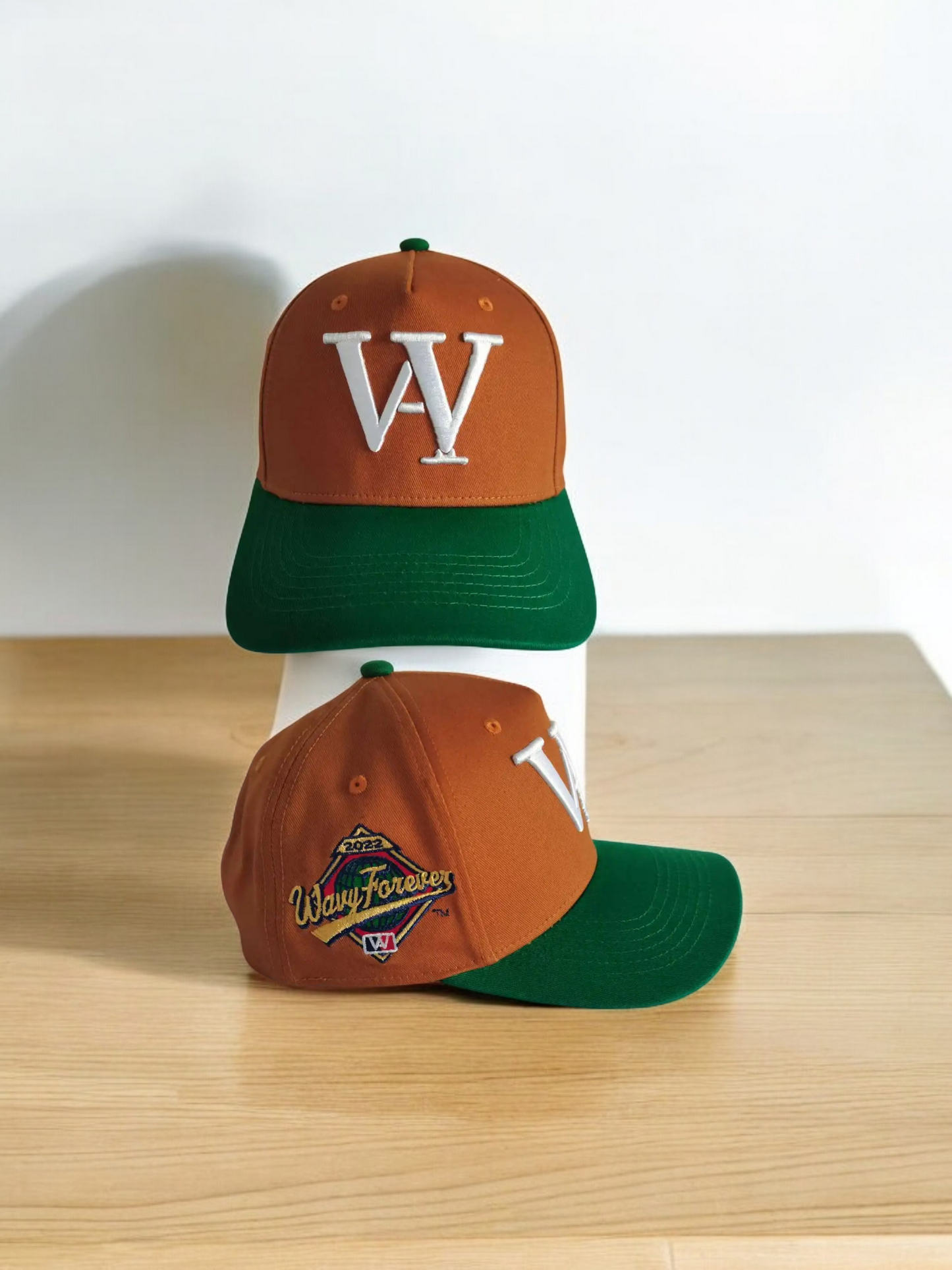 Satin Lined Snapback Brown/Green