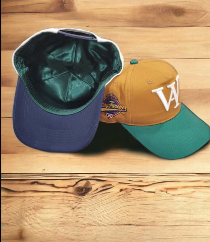 Satin Lined Snapback Brown/Green