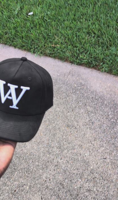 BLACK SUEDE 🚨 SPECIAL EDITION  SATIN LINED SNAPBACK🚨